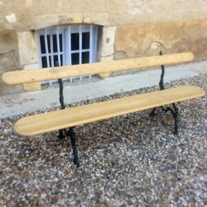 banc fer forgé