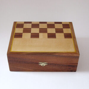 boit à jeux damier échiquier