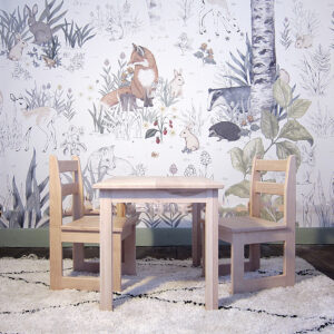 mobilier enfant scandinave chaises tables