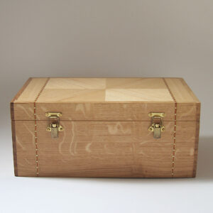 coffre à cigare chene massif