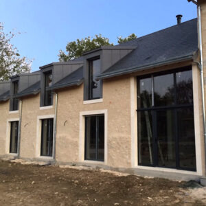 baies vitrées menuiseries aluminium sur mesure