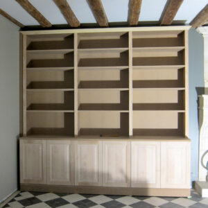 Bibliothèque agencement sur mesure