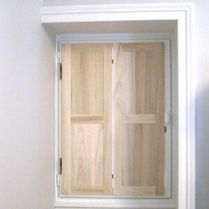 volet interieur bois