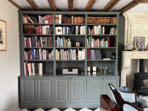 bibliothèque agencement sur mesure