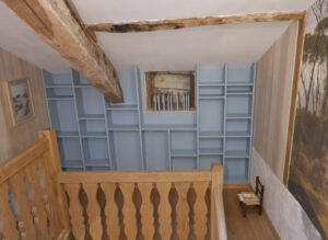 bibliotheque sur mesure crémaillere